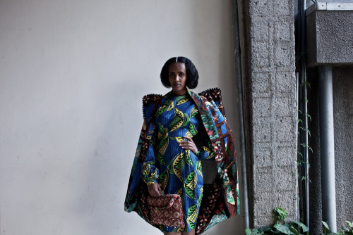 dynamicafrica:NOT JUST A LABEL invited Moroccan/Israeli designer Artsi Ifrach (creative mind of Art/