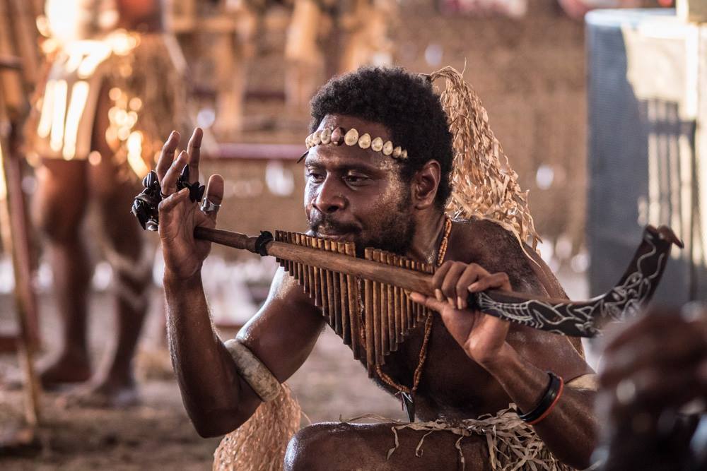 Soloman Islander, photographed at the Festival de las Artes del Pacifico in 2016,