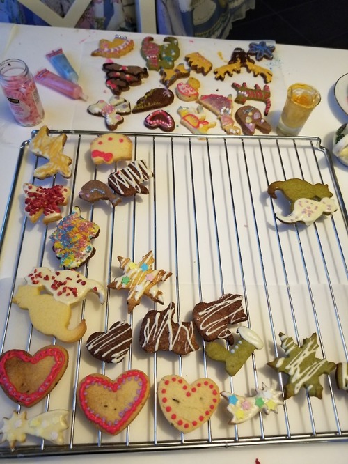 Christmas Market/Cookie Baking Gathering, 12/10This time I wore a simple ouji coord for baking in th