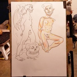 Figure drawing! Approximately 22"x30"