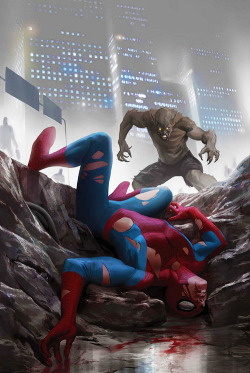 marveloki:  Fear Itself: Spider-Man #2 cover