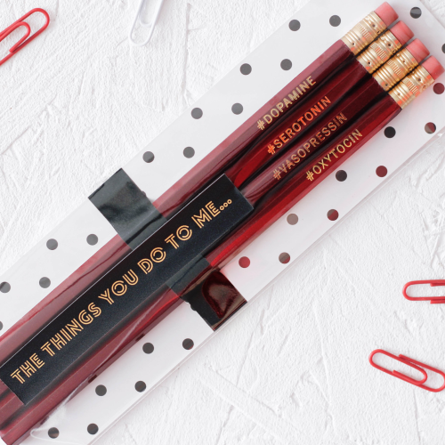 unimaa: sosuperawesome: Pencil Sets by Newton And The Apple on Etsy More like this These are amazing