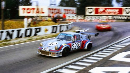 Herbert Müller and Gijs van Lennep’s Porsche 911 Carrera RSR Turbo that they took to second place in