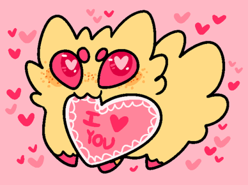 weeklyjoltiks:Valentines might be over but that doesn’t stop Joltik from loving you !!