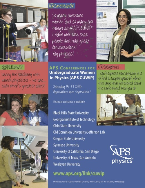 nonlinearfluctuations: mermaidskey: queer-and-in-stem: nonlinearfluctuations: The 2016 American Phys