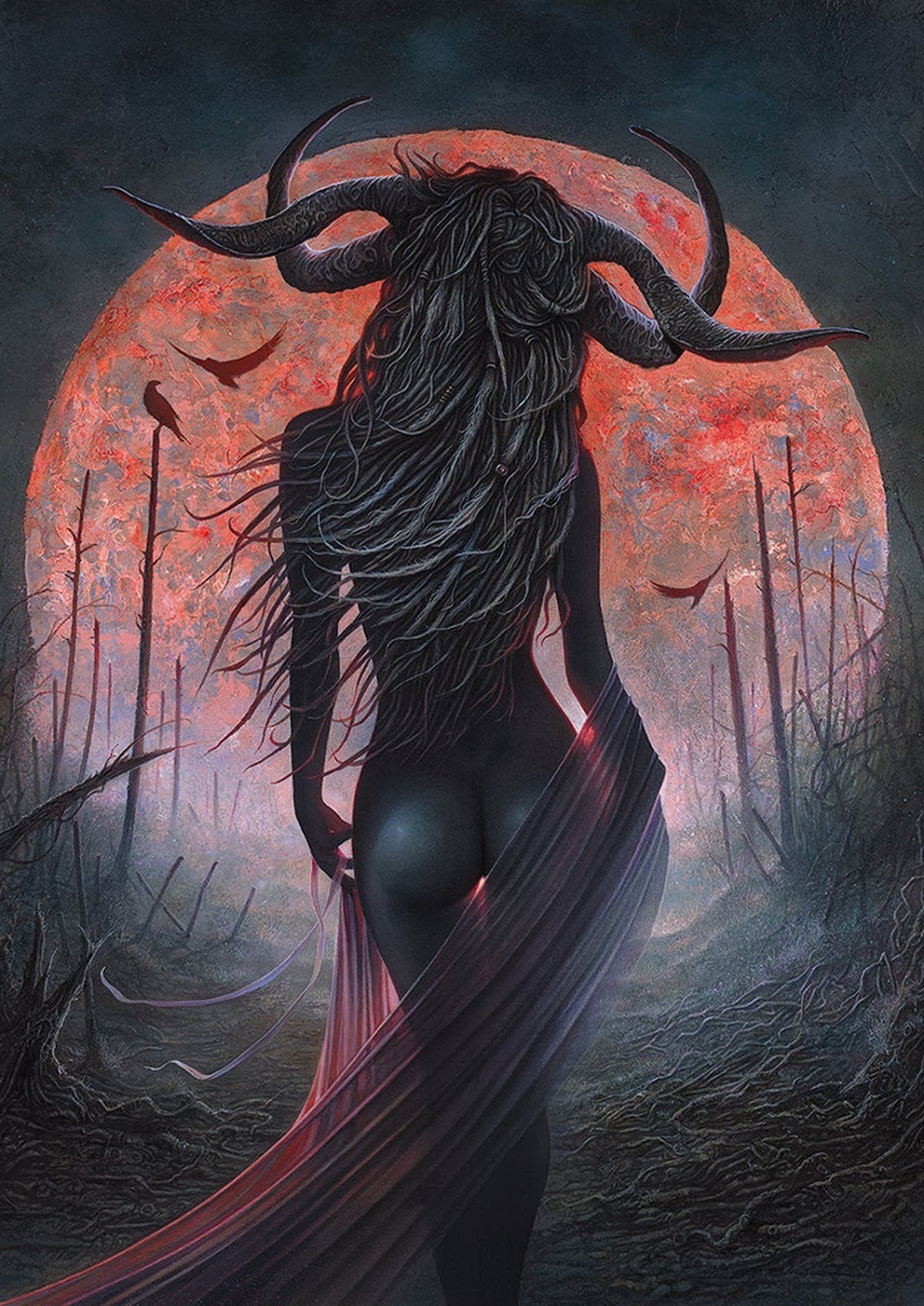 ponderings-of-a-wildflower:  Succubus by Christopher Lovell