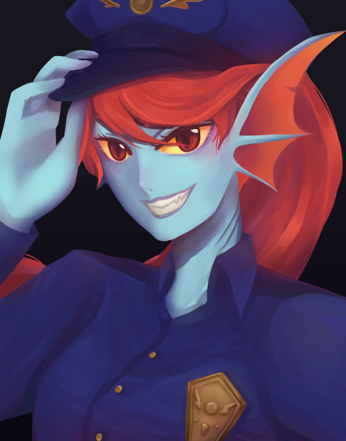 why isn’t anyone talking about my police woman crush, Undyne?!