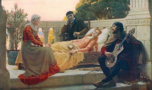 &ldquo;How Lisa Loved the King&rdquo; by Edmund Blair Leighton