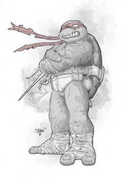 tyrannosaurusjones:  Mike and Raph 