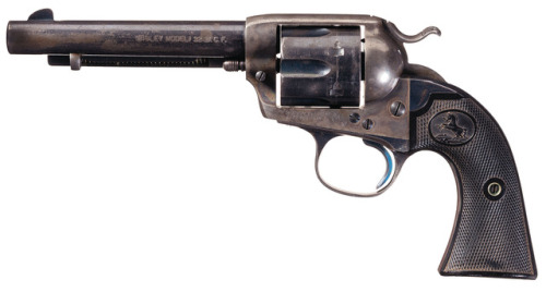 historicalfirearms:Colt BisleyBy the 1890s target pistol shooting was becoming an increasingly popul