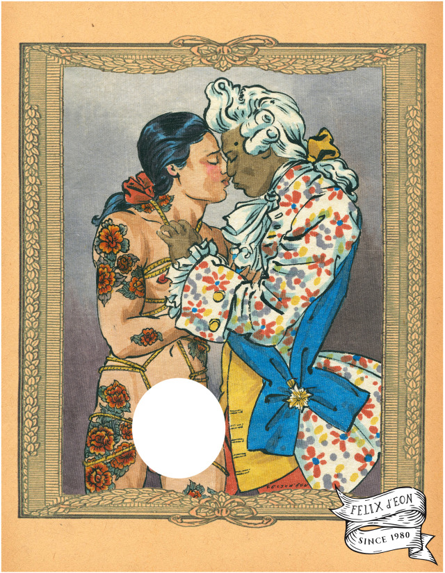 A little painting of love and brotherhood (and bondage) Available as a print in my etsy shop. You can check it un censured just...