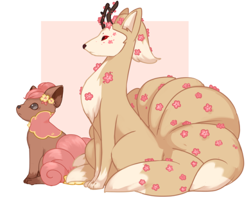 mxdeer:                                                   Blossom Fox                               