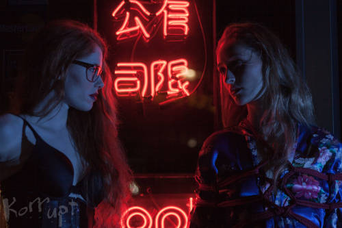 korruptimages: Red Light -  Image by Korrupt / Model: DearestSapling &amp; elybun©Korr