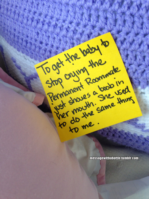 piertotum-locomottor:  little-red-riding-cock:  brispeak:   Post-It Notes from a