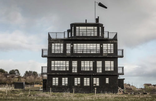 This is really very nice. It’s an old World War II air traffic control tower in Scotland that’s been