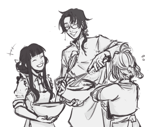 yuudamari: Watanuki’s cooking classes pt 2from my au where watanuki just gets to grow up like everyo