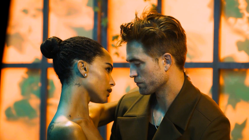 rob-pattinson: the intense eye contact between Robert Pattinson and Zoë Kravitz is the best dis