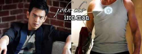 feministfangirl:racebent avengers fan(re)cast↳michael ealy as captain americajohn cho as iron mansan