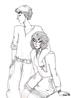 sensorycortex:  how little work do i have to put into drawing the attractive au kids: the novel (alternatively ive forgotten how 2 color ) bonus armin  