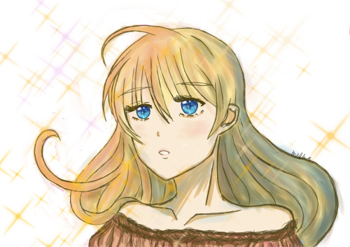 milyuka:i drew athanasia from who made me a princess asdhkfkaljhsasdjh she’s so prettyyyy