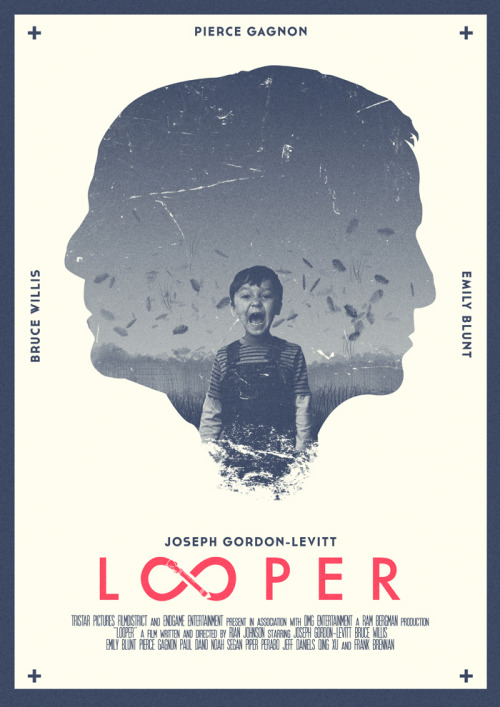 fuckyeahmovieposters:Looper by Joel Amat Güell