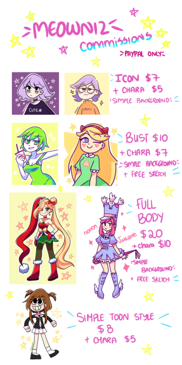 Commission Info UwUmessage me if u r interested!you can see more of my art at http://sushiining.devi