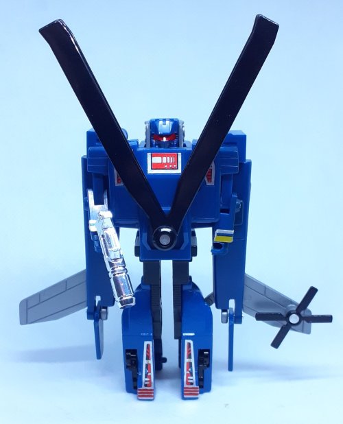 Diaclone &ldquo;Helicopter Type&rdquo; Triple Changer (via Italian GiG “Trasformer&rdq