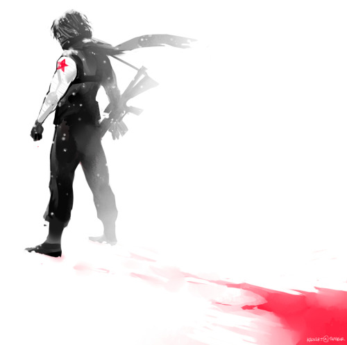 kaciart: Drai linked me Bucky’s theme from the ost. And this happened.