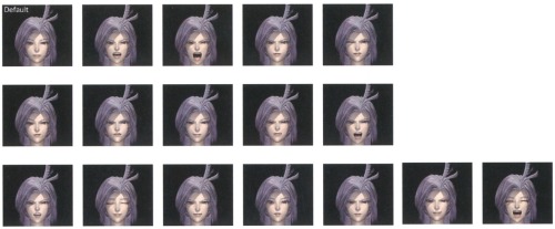 Kuja CG faces, Final Fantasy IX