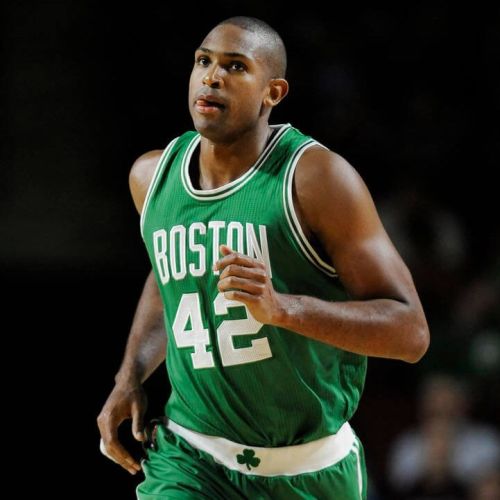 Al Horford in Boston Celtics uniform.