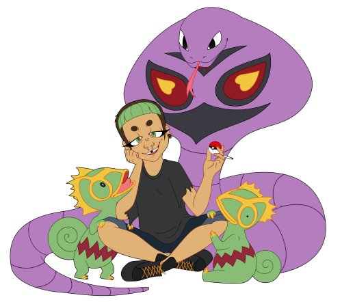 Martine (マーティン) - Reptile Type Gym Leader Kecleon: Level 47 Ditto: Level 47 Arbok: Level 52 Krookodi