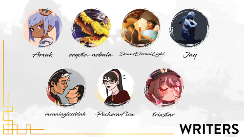 damianwaynezine: Presenting our ✨ CONTRIBUTORS ✨ who will be aiding us on our mission to REDEMPTION!