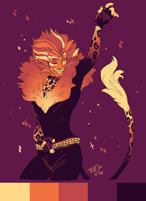 ‍♀️✨ January Patreon Reward Harkniss Rum Tum Tugger for @saph-y! This is by far the best reward I co