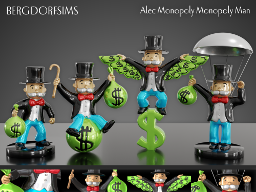 Alec Monopoly Monopoly Man SculpturesHey everyone, here are some pieces by one of my favorite artist