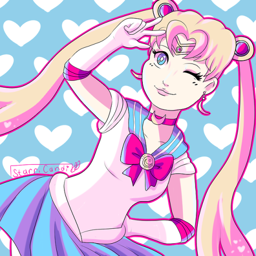 starricandi-doodles:A Sailor Moon I drew for my friend’s birthday.