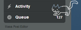 my activity is always cats