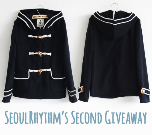 seoulrhythm:☆*:.｡. seoulrhythm’s second tumblr giveaway .｡.:*☆the items:a wool sailor-style jacket w