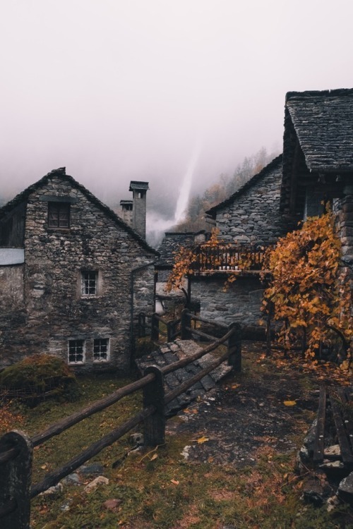 sleepywoodlands:Rainy days in Ticino, Switzerland.