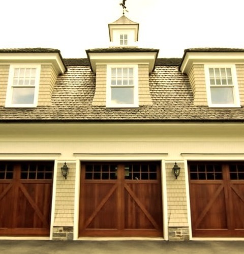 Traditional Garage Inspiration For A Huge Timeless Attached Three-car Garage Remodel