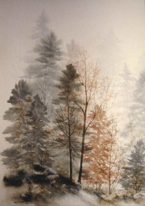 seasonsofwinterberry:Mary T. Hoffman Watercolor