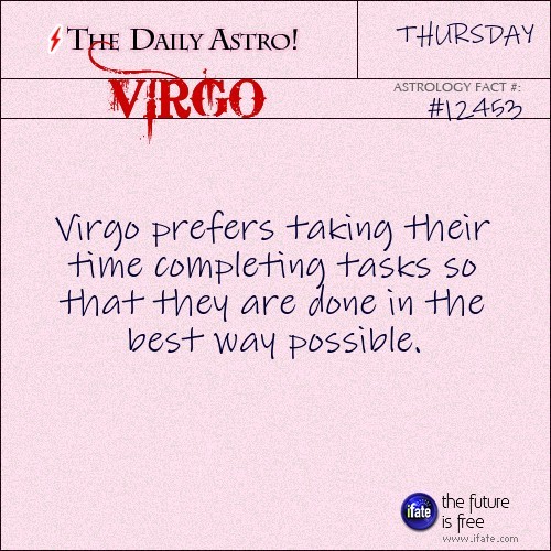 dailyastro:  Virgo 12453: Check out The Daily Astro for facts about Virgo.