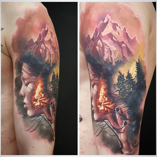 thatattoozone:    tomlapatattoo   