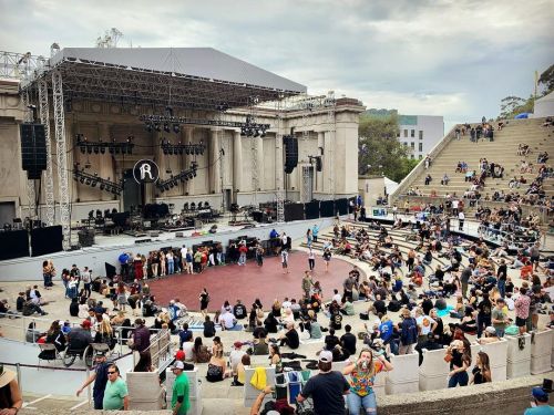 Set #1 of the @rebelutionmusic show pictures at the historical Berkeley @greektheaterberkeley  Thank you @al_perez77 for the invite! @jessica_isabel1 great to you n Mike! Also, Michelle, Stacey and Turo aka Churro! Lol 😂 #stellaartois @stellaartois