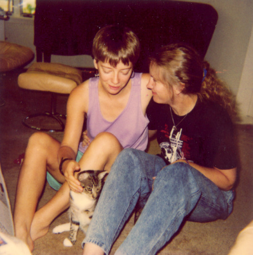 Nicola Griffith, from ”30 years ago: a love story in photos”Thirty years ago today Kelley and I met 