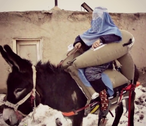 theatlantic:A Donkey Ambulance for Women in Labor in AfghanistanAfghanistan has some of the highest 