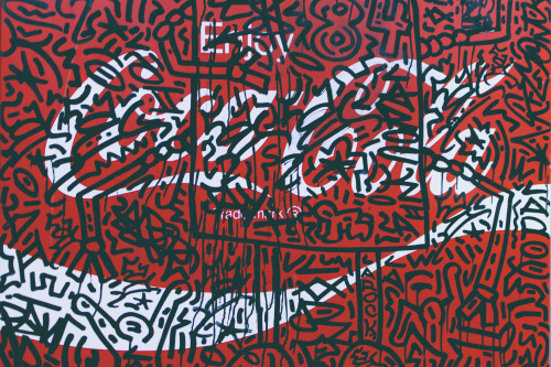 gestaltfabrik:  Keith Haring. The Political adult photos