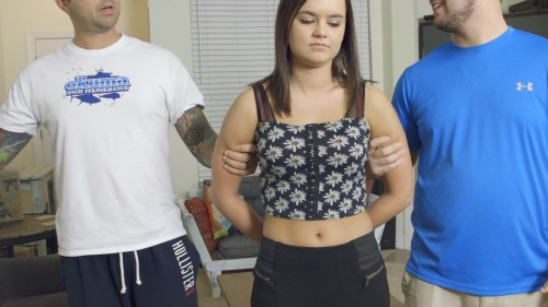 We put Laney to work the other night! - Here adult photos