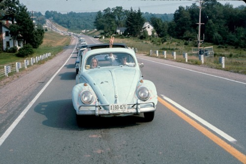 On the road to Woodstock.