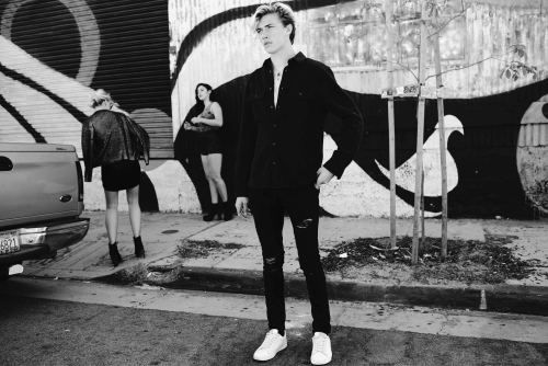 Lucky Blue Smith for H&amp;M Magazine