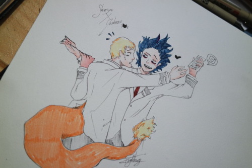 Shinsou x Mashirao(for my friend Aki <3)